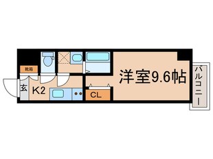 メイクス上前津Ⅱの物件間取画像